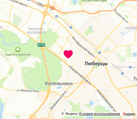 На карте