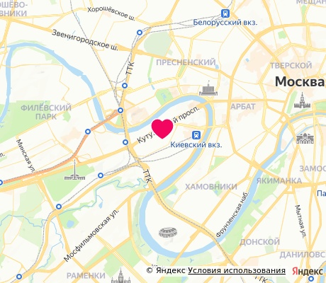 На карте