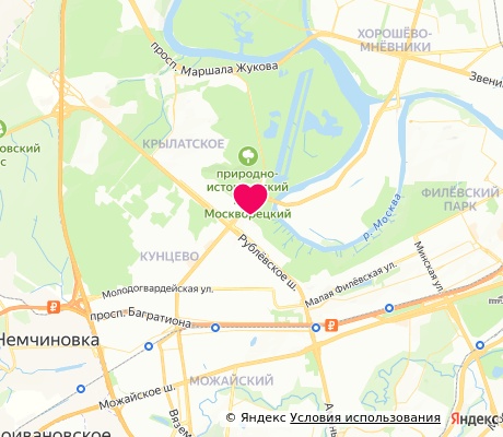 На карте