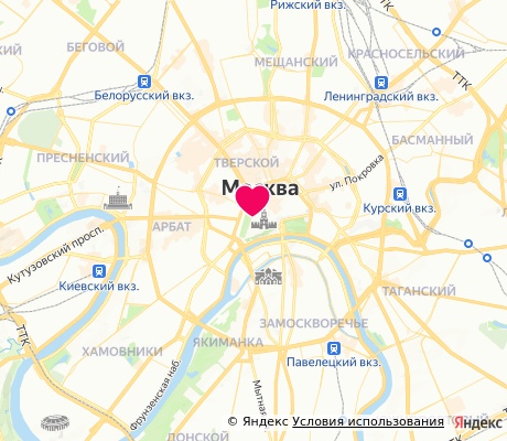 На карте