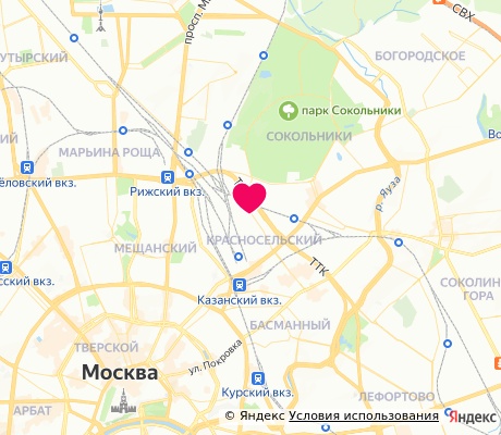 На карте